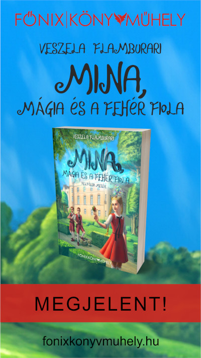Megjelent Veszela Flamburari Mina, mágia és a fehér fiola című regénye.