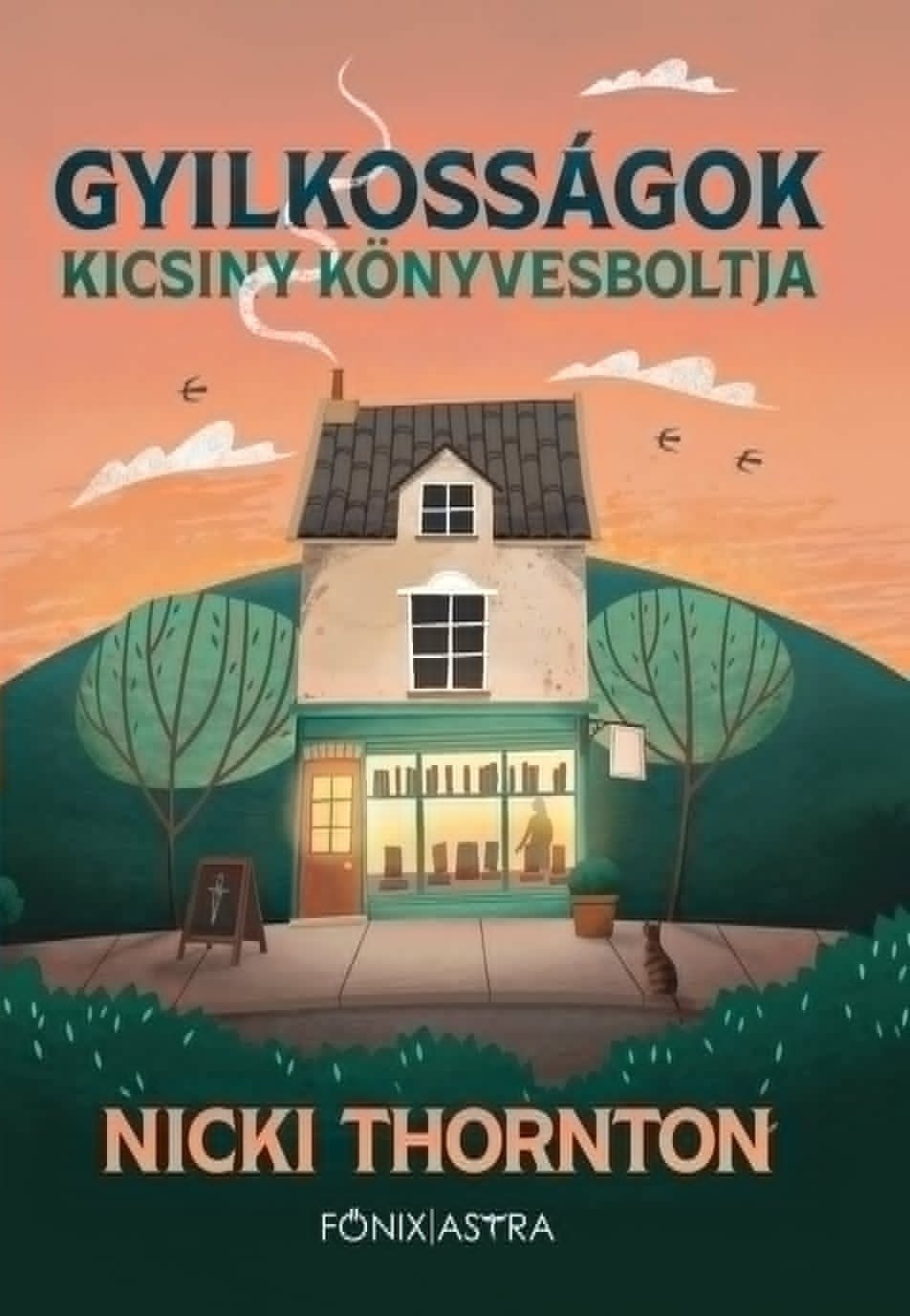 Unknown Nicki Thornton Gyilkosságok kicsiny könyvesboltja borító